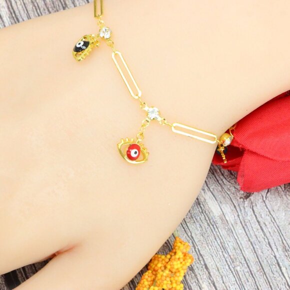 "Trendy Handmade Bracelet – A Stylish Gift for Women & Girls, MAR091428 - Picture 3 of 10